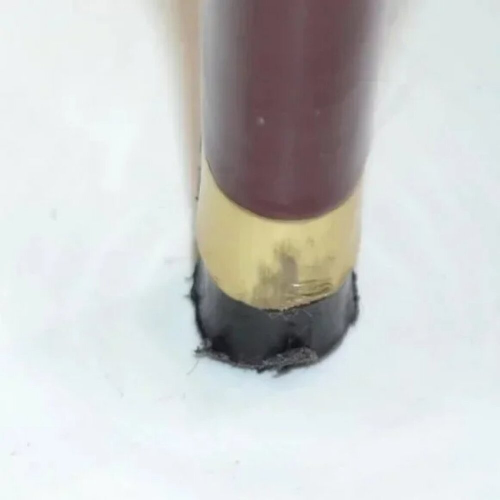 Ted Baker Cranberry Red Patent Leather Gold Dress Christmas Heels Pumps 40 9.5 - Picture 12 of 16